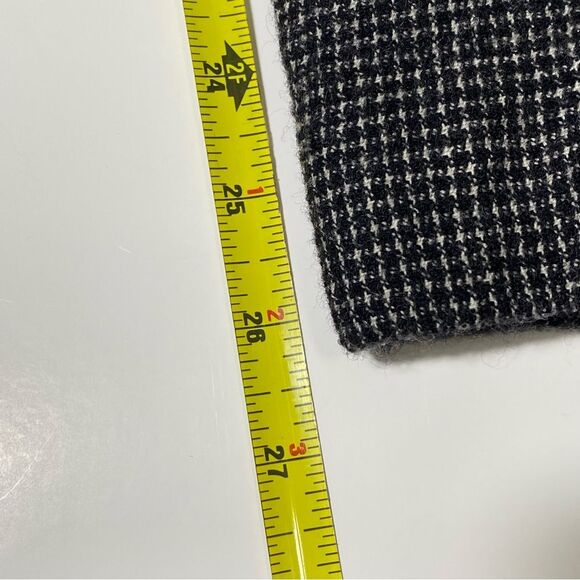 Vintage Talbots 100% Wool Fully Lined Checkered Trousers Women's Size 8 - Picture 6 of 10